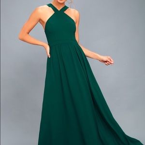 Lulu’s Forest Green Maxi